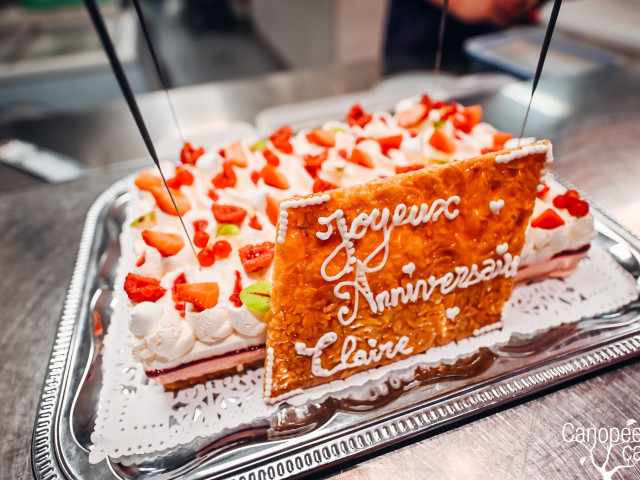 CANOPEE CAFE Gâteau d'Anniversaire